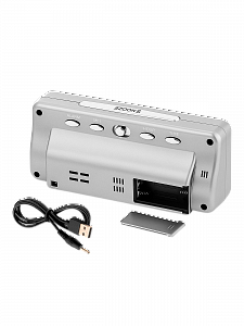 VST 763Y-1 Красные часы настольные (без блока)